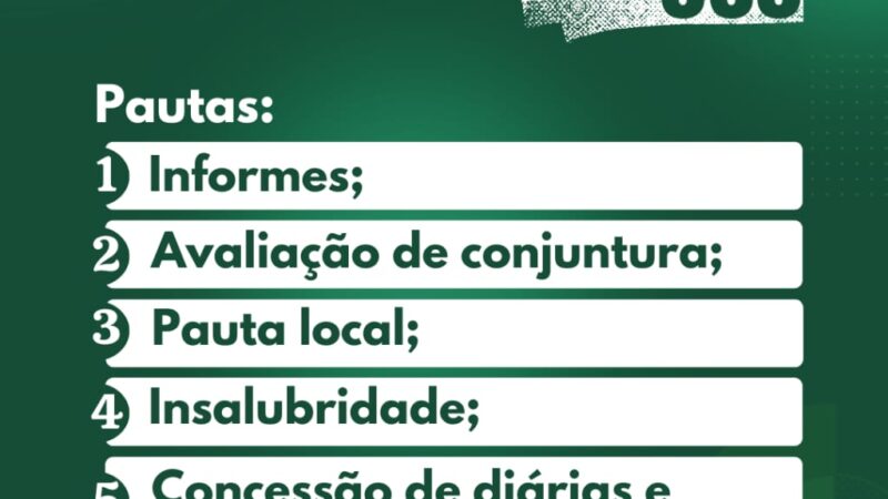 APUR convida filiados/as para reunião sindical no CCS