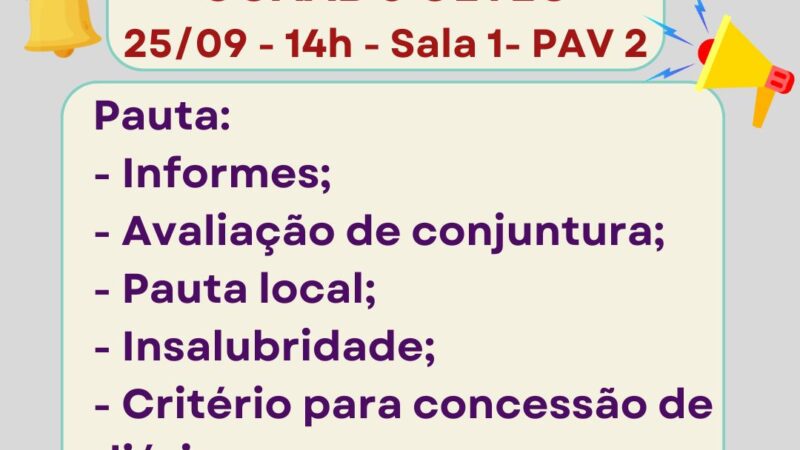 APUR convoca professores/as do CCAAB e CETEC para reunião sindical